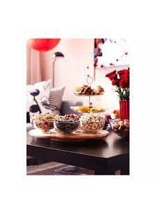 Graidient span Graidient span SNUDDA Lazy Susan Solid Wood Birch  - Image 4