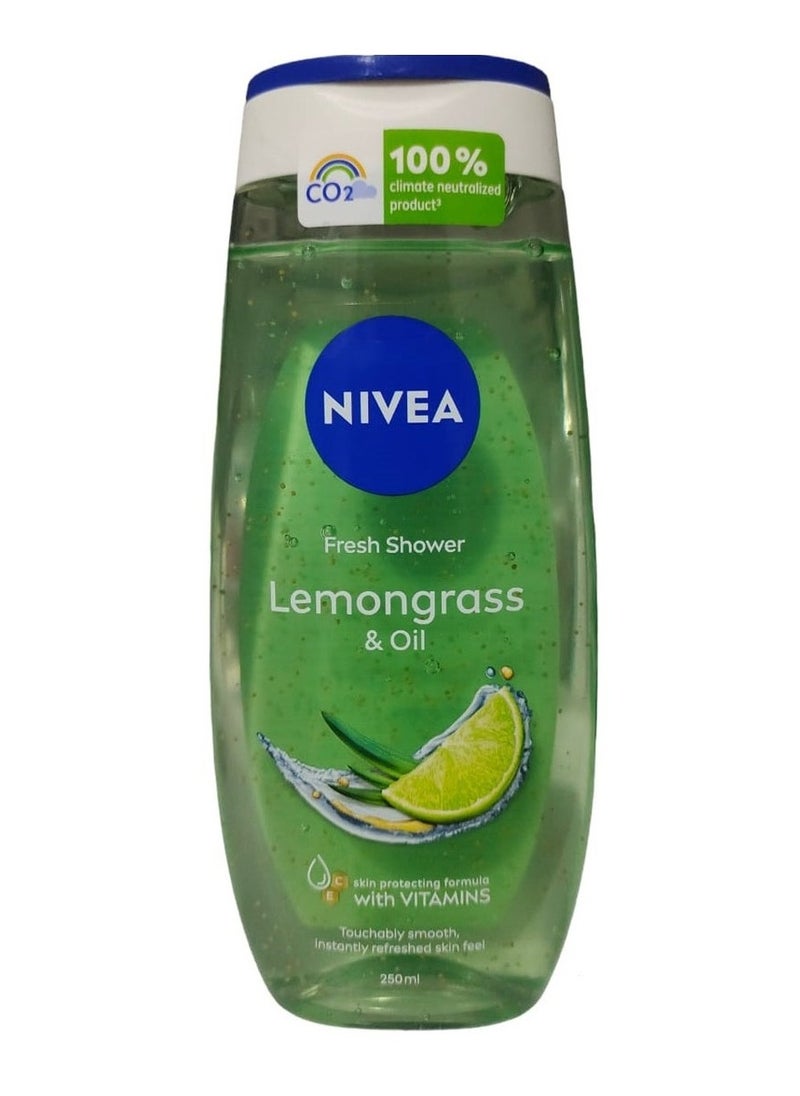 Nivea Lemongrass & Oil Shower Gel 250 ml 