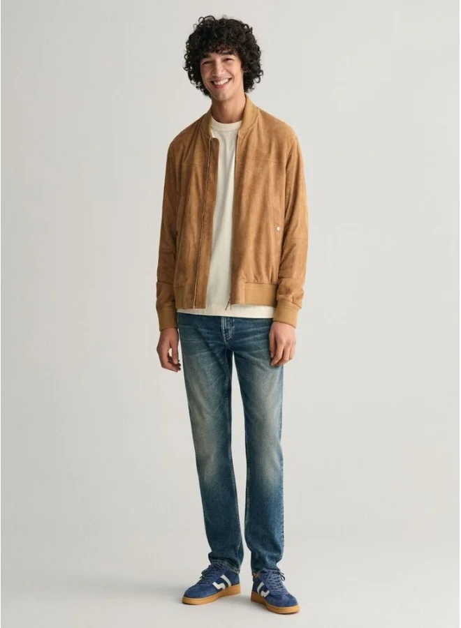 GANT Gant Regular Fit Vintage Wash Jeans