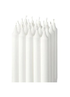 Generic Unscented candles, 30 Pieces, 10 cm  - Image 2