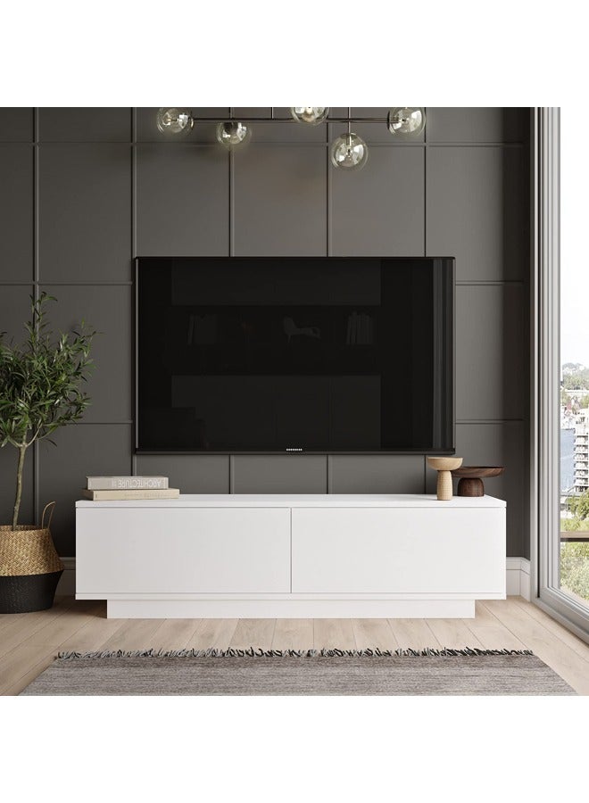 Home Canvas Home Canvas Fonda TV Unit White  - Image 1