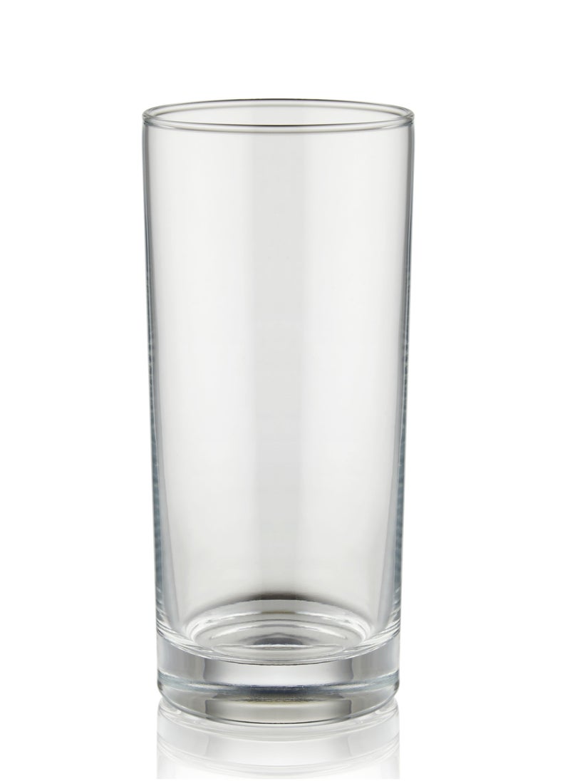 BLACKSTONE Set of 3 Clear Long Glass Double Old Fashioned Rocks Glass 380ML, Made In Turkey  - Image 2