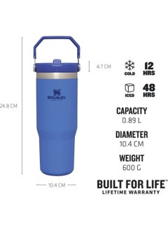 Stanley The Iceflow Flip Straw Thermos Cup with Straw 0.89 Lt  - Image 2
