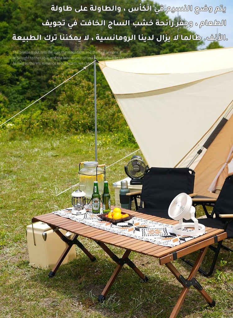 Folding Camping Table Portable Picnic Table for Outdoor Camping Picnic 120*60*45cm - Image 3