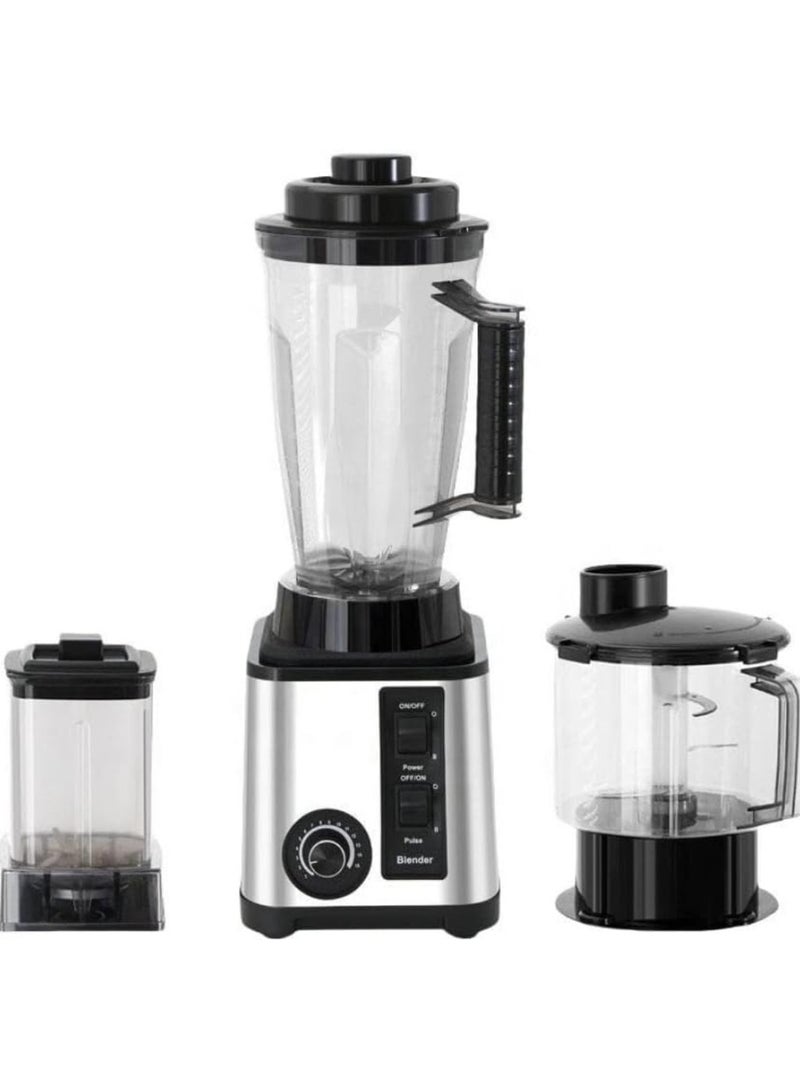 BARDEFU 8 IN 1 10500W 4.0 L Professional Electric Blender with Multiple Speeds, Stainless Steel Base, Pulse Function,3 Containers - Image 2