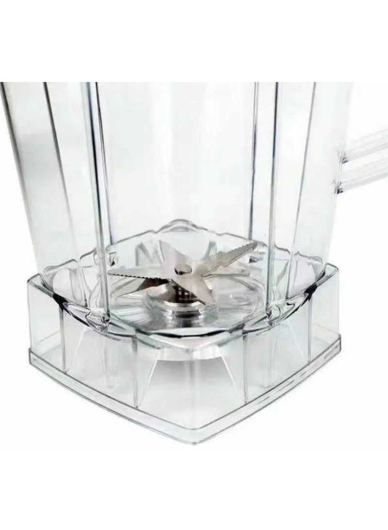 BARDEFU 8 IN 1 10500W 4.0 L Professional Electric Blender with Multiple Speeds, Stainless Steel Base, Pulse Function,3 Containers - Image 5