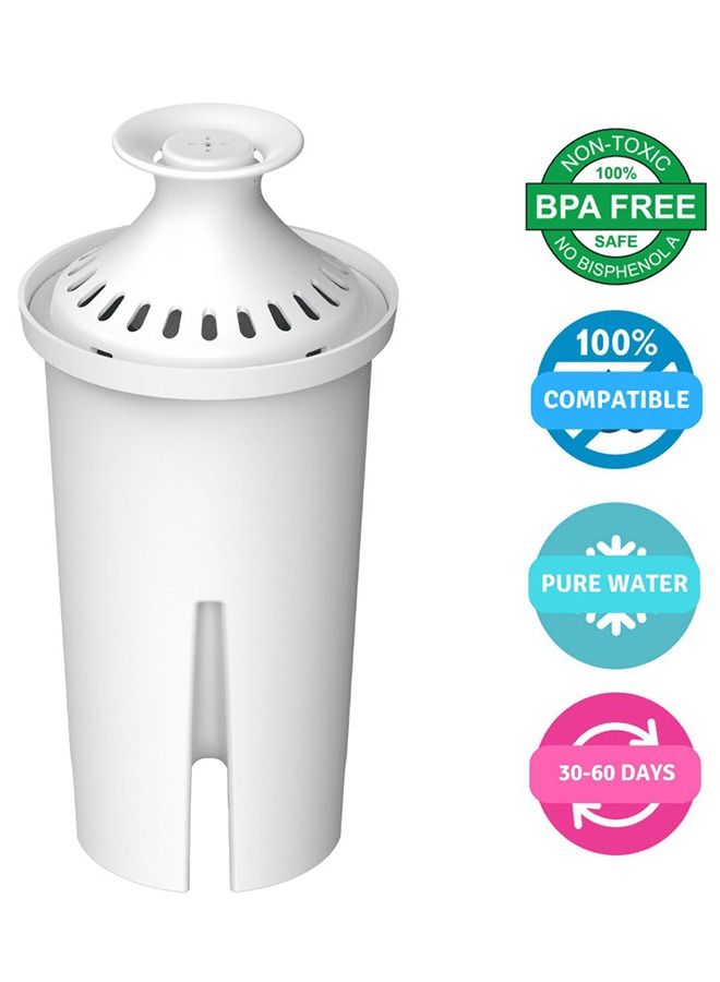 Taiahiro Replacement for Brita® Water Filter, Pitchers and Dispensers, Classic OB03, Mavea® 107007, and More, NSF Certified Pitcher Water Filter, 1 Year Filter Supply, 3 Count - Image 2