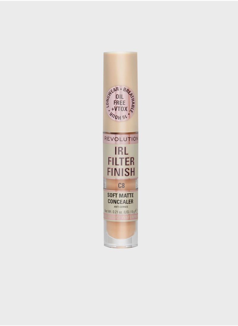 REVOLUTION - Revolution Irl Filter Finish Concealer C8 - Image 1