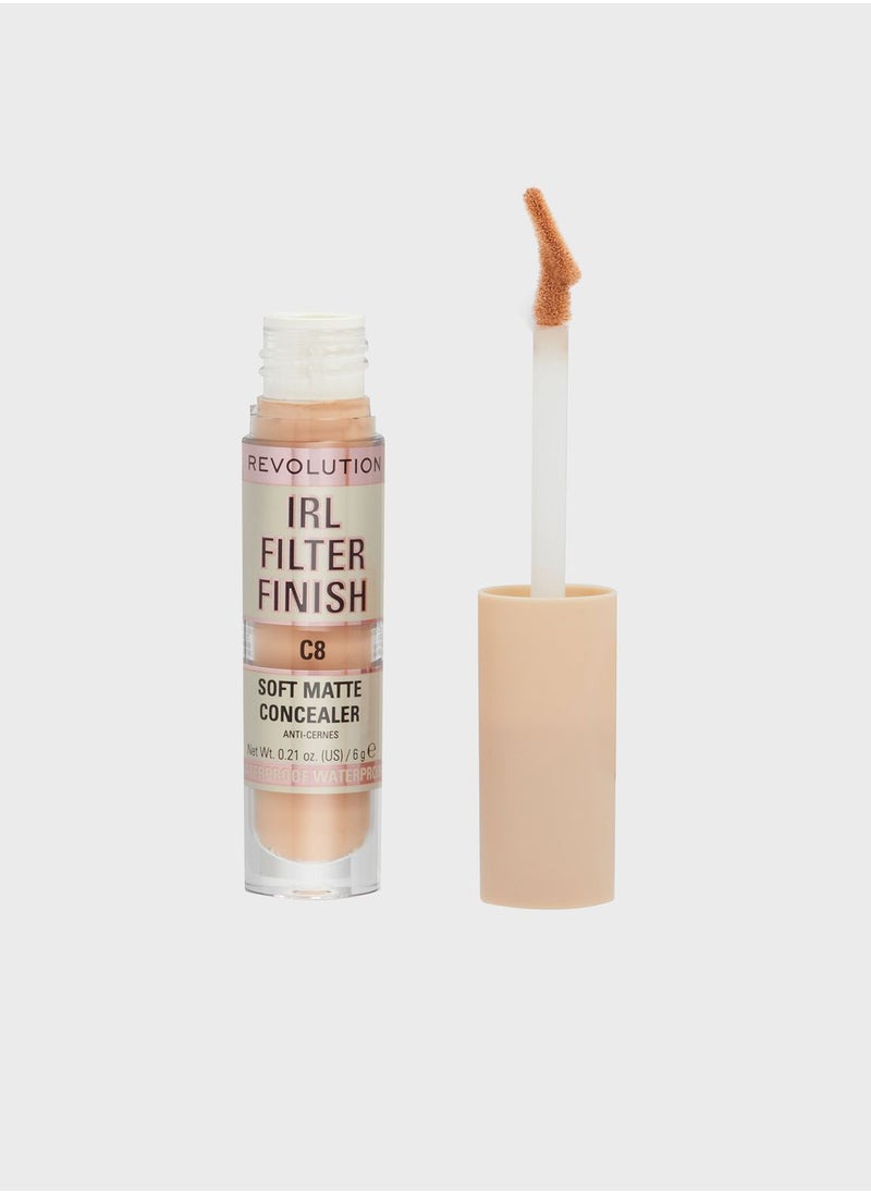 REVOLUTION - Revolution Irl Filter Finish Concealer C8 - Image 1