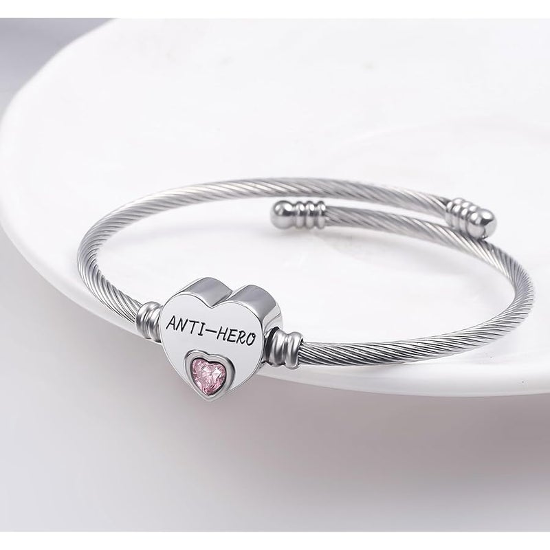 رونلنا Taylor Merch Bracelet Gifts For Women Fans Her Daughter Cute Bracelets 1989 Love Bracelets - Image 2