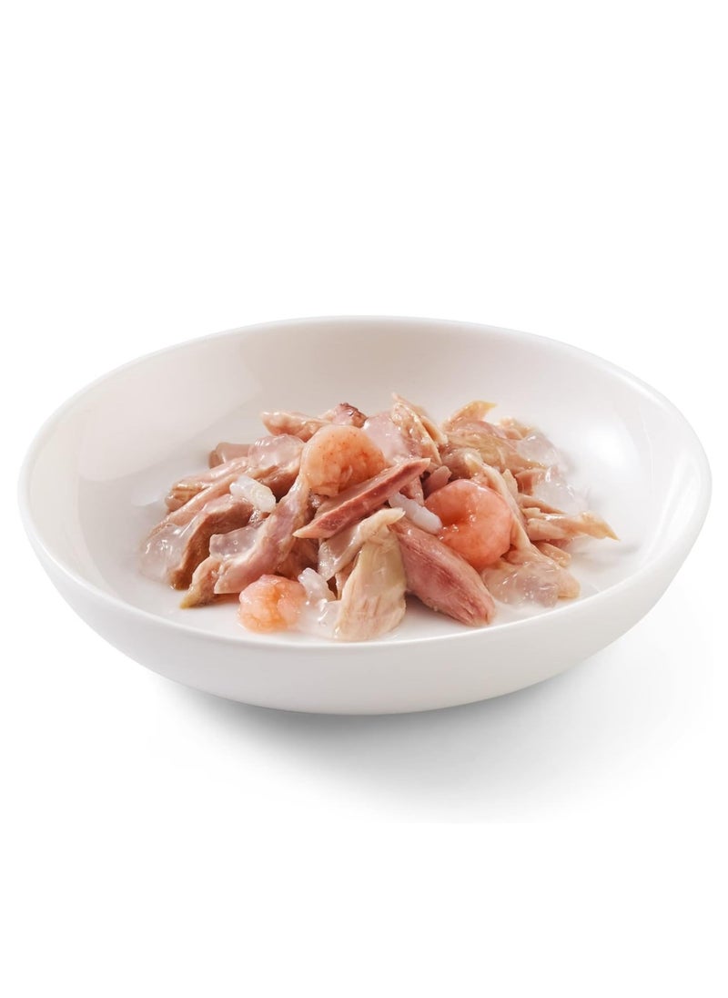 Schesir - Cat Multpack Can Wet Food Chicken fillets With Duck 6x50g Weight - 300g - Image 1
