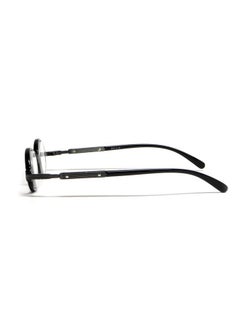 Calabria R314/R501S Vintage Retro Metal Reading Glasses +2.00 Black For Men & Women Designer Professor Round One Power Readers  - Image 3