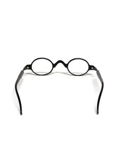 Calabria R314/R501S Vintage Retro Metal Reading Glasses +2.00 Black For Men & Women Designer Professor Round One Power Readers  - Image 4
