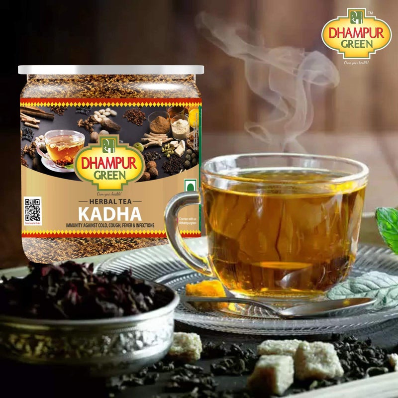 Dhampurgreen Herbal Tea Kadha, 250G | Chai Powder For Immunity Booster Boosting, Gut For Health, Kaadha Tea For Cold, Fever - Image 5