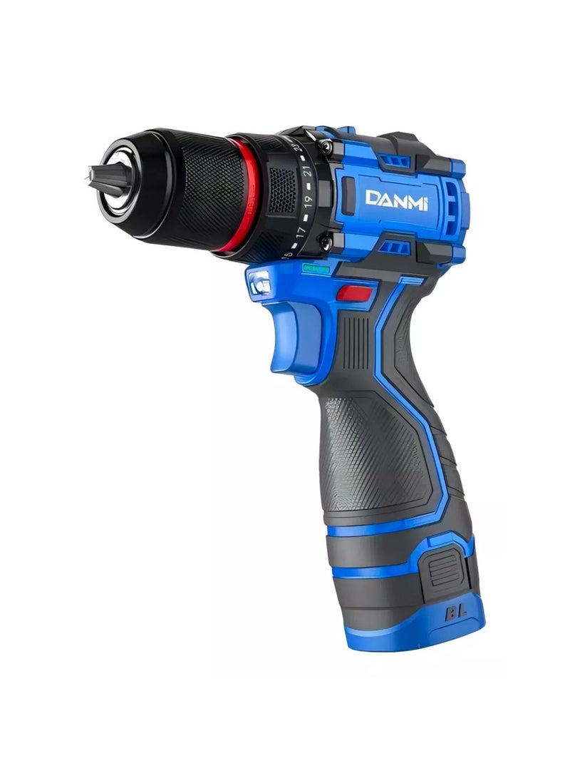 دريل بطارية راس 10مل  16 فولت دانمي