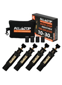AllTopBargains Portable Adjustable Auto-Stop 4X4 Accessories air down automatic tire deflator spike valve  - Image 2