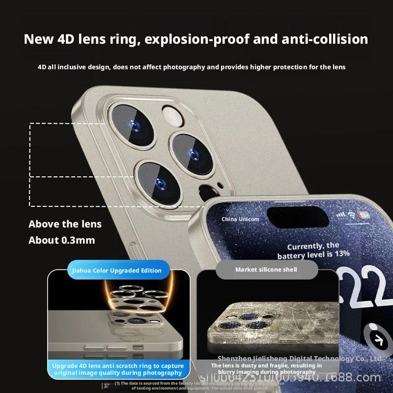 Ultra Thin Soft TPU Phone Case, Semi-Transparent Shockproof for iPhone 12-17 Series - Image 4