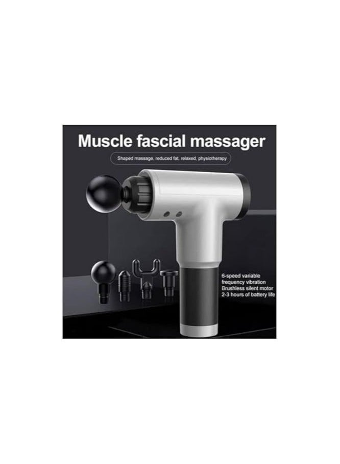 Blue Idea Muscle Massage Gun, Manual, Generic - Image 2