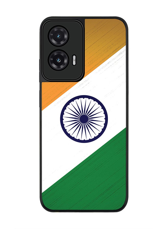 Stylizedd For Motorola Moto G35 Case,Slim fit Camera Protection, Shockproof Thin Phone cover  - Flag Of India