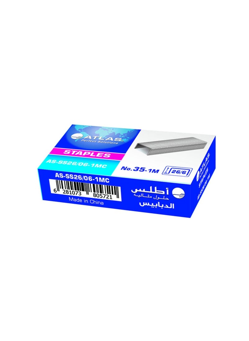 ATLAS - 20-Pack Stapler Wire No.26/6 - Image 1