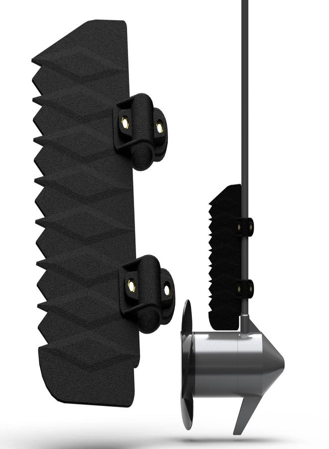 NyVoozy Rudder Clamp for 24 to 55" Trolling Motors, Kayak Rudder Kit for Kayak, Canoe, Angling Boat, Canoe, Jon Boat - Image 1