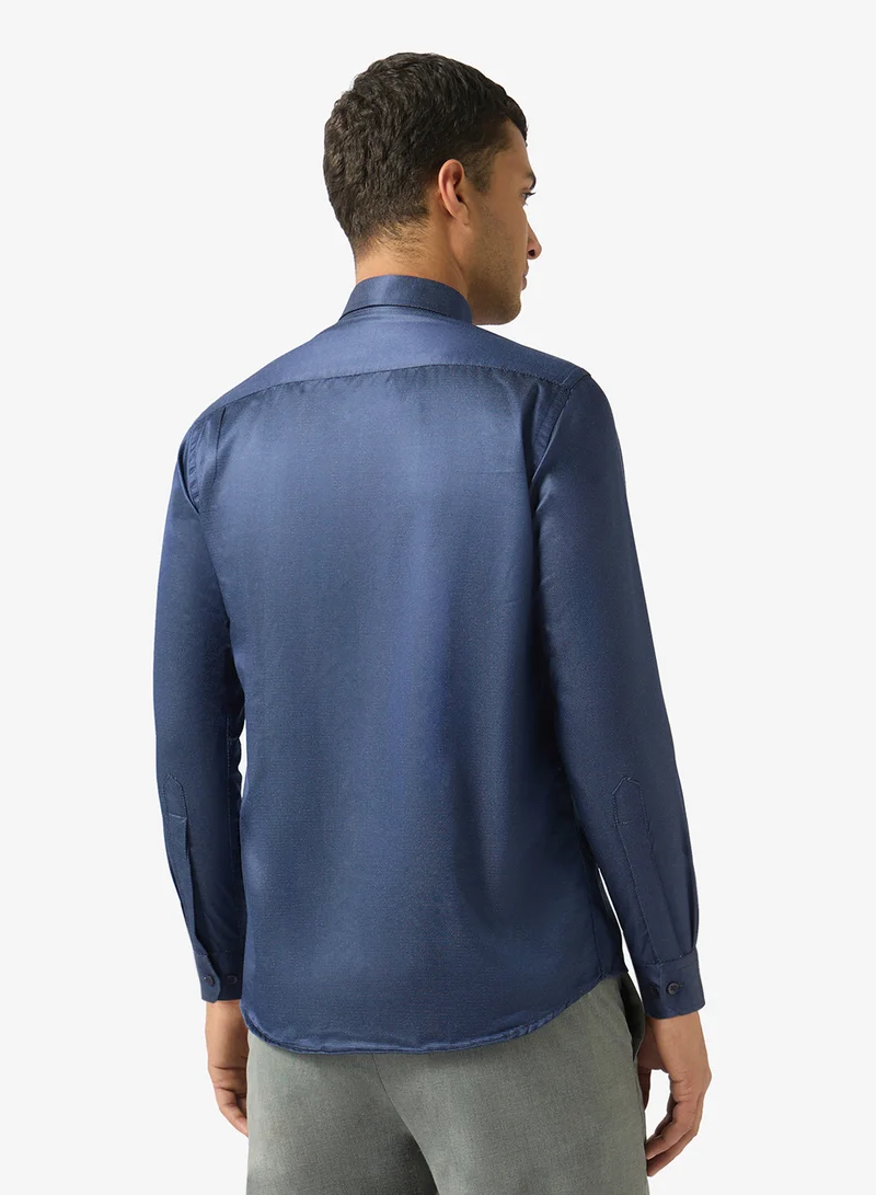 Robert Wood  Mens Shirts Oxford Self Diamond Weave for Men | Best Price UAE