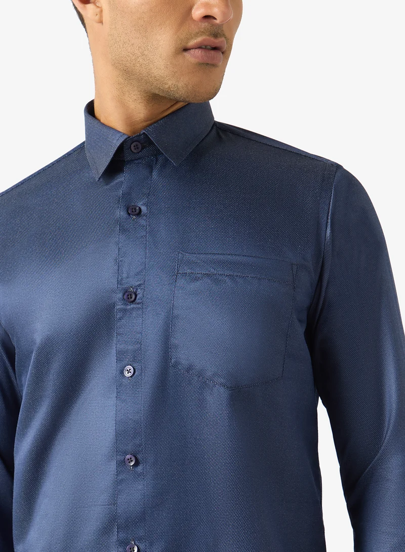 Robert Wood  Mens Shirts Oxford Self Diamond Weave for Men | Best Price UAE