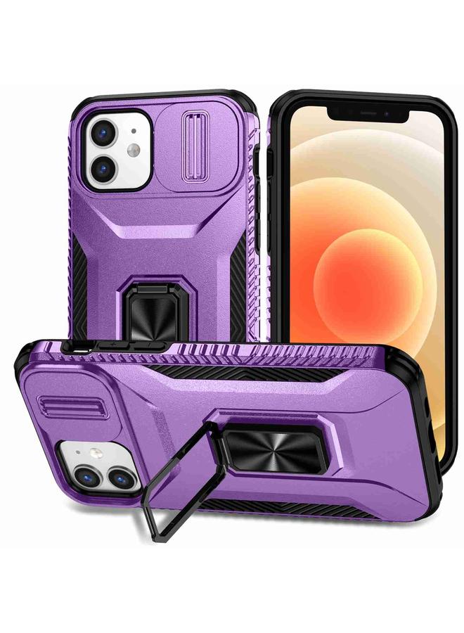 S-TOP Case For iPhone 12 / 12 Pro Sliding Camshield Holder Phone Case - Image 1