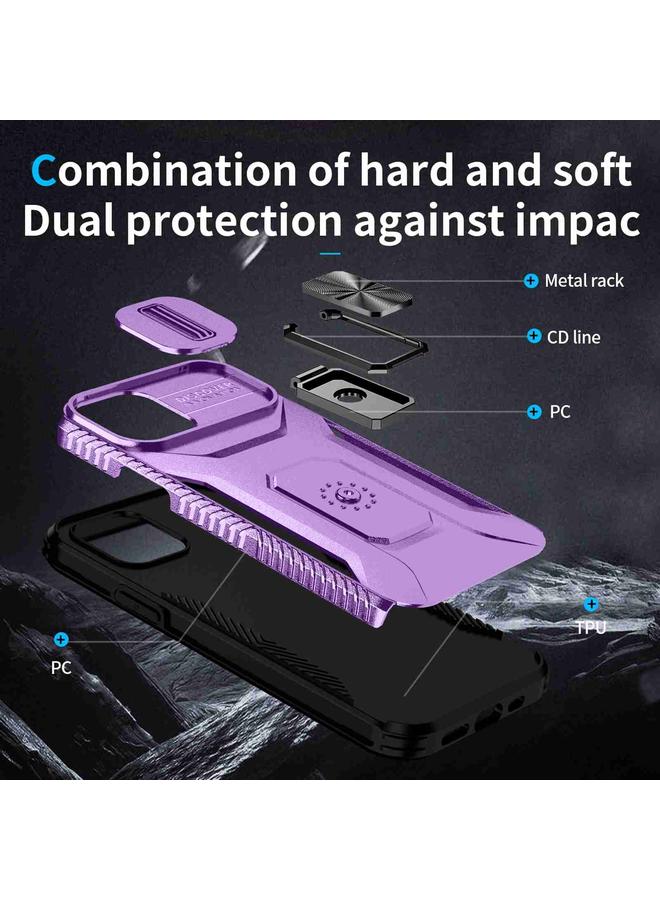 S-TOP Case For iPhone 12 / 12 Pro Sliding Camshield Holder Phone Case - Image 4