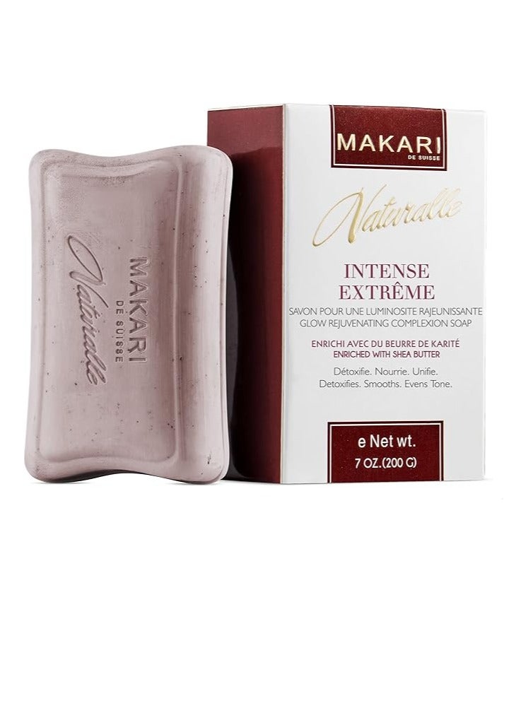 MAKARI Naturalle Intense Extreme Skin Lightening 7oz Bar with Shea Butter & SPF 15 - Anti-Aging Cleansing Treatment Soap - Image 1