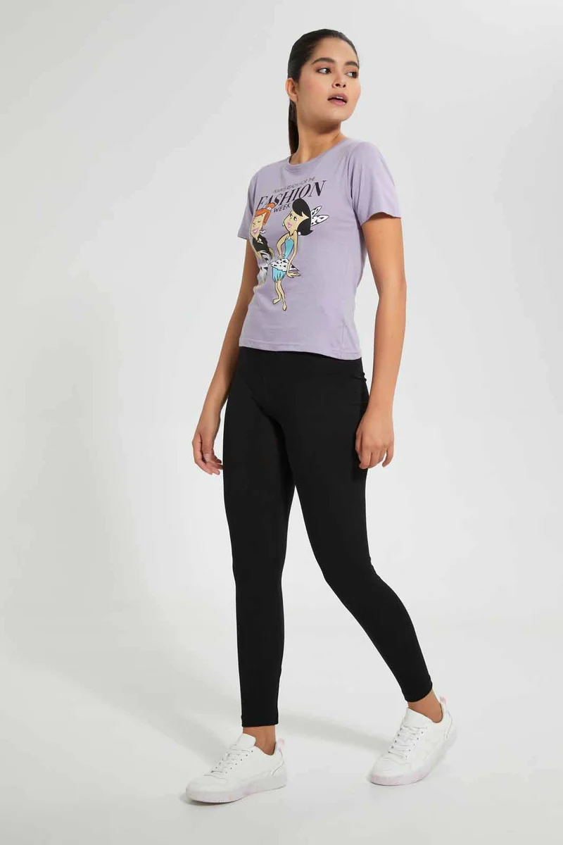 Redtag Basic Ladies Leggings 2 Pc Pack