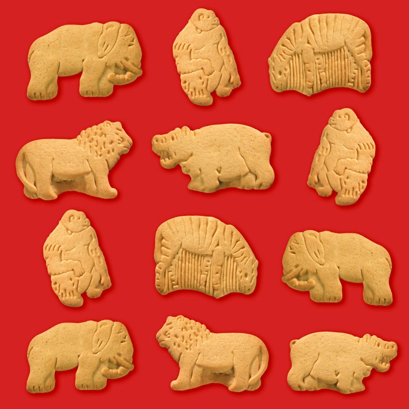 BARNUM'S Original Animal Crackers, Kids Snacks, 10 Snack Packs - Image 3