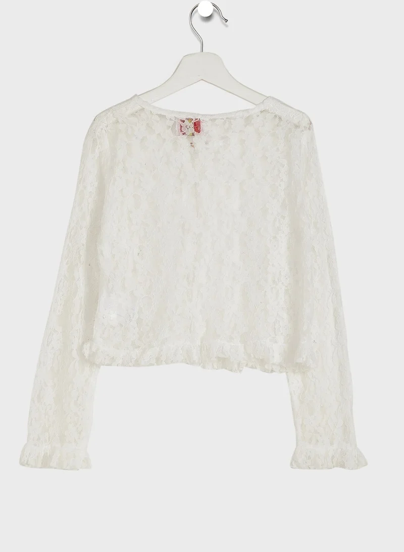 Pinata Girls Net Shrug