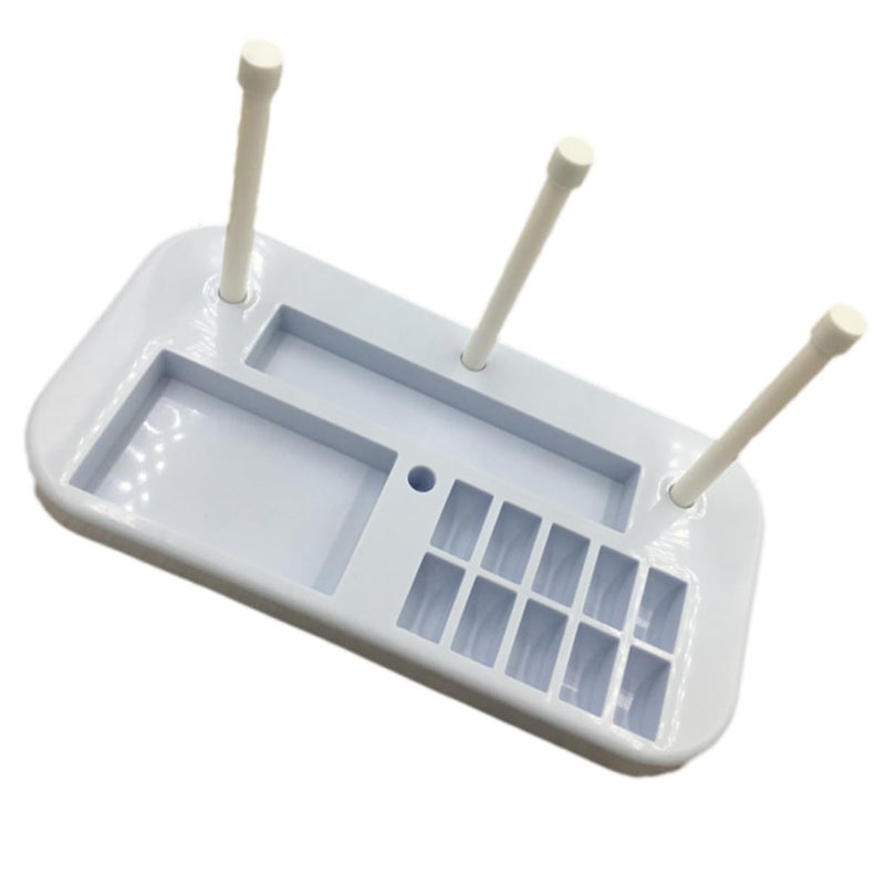Pink Thread Rack Organizer For Serger Quilting Embroidery Floss And Sewing Supplies Storage - Image 2