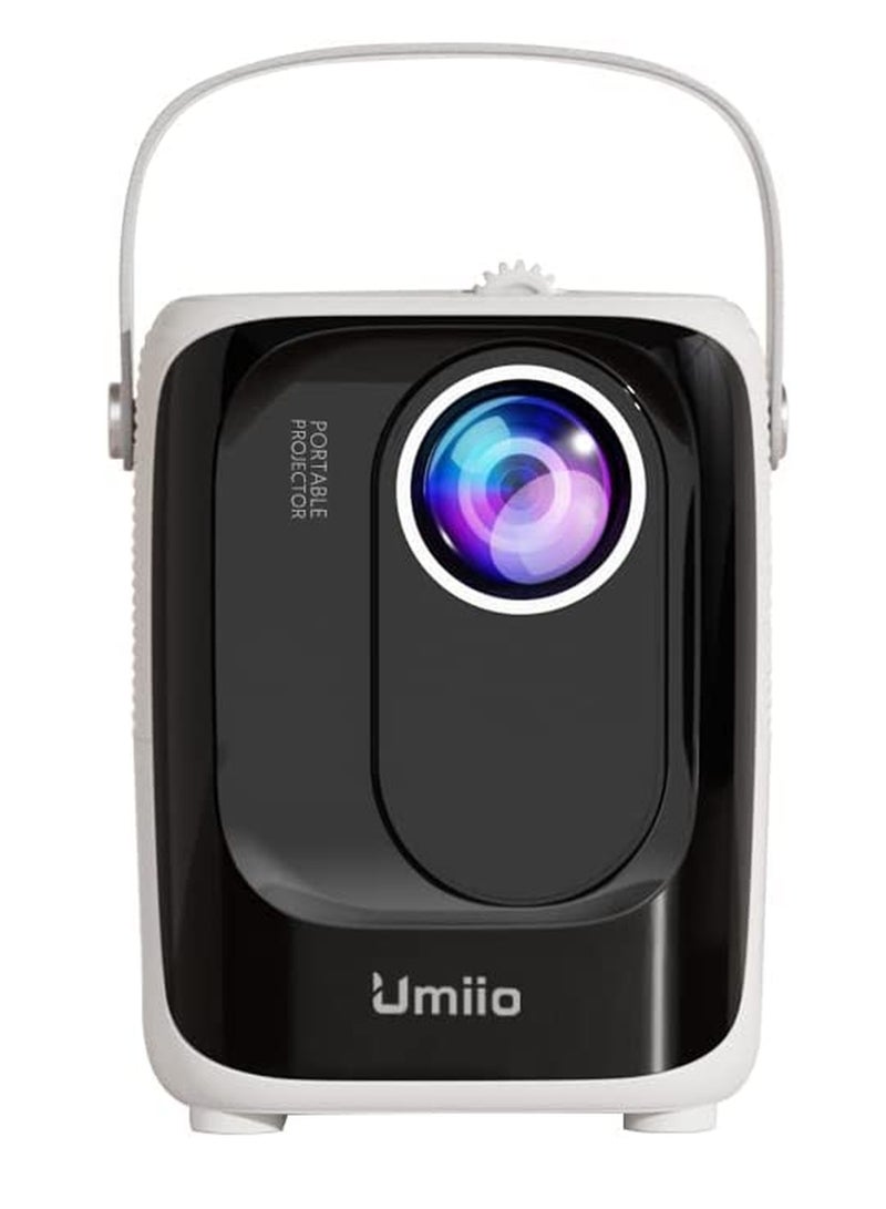 Umiio Portable Chip Intelligence 5G Projector Support WiFi, Bluetooth HD With Aspect Ratio For Home  - Image 1