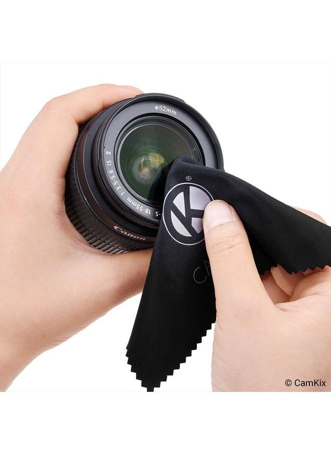 CamKix - Camera Lens Hood 52mm - Rubber - Set of 2 - Collapsible in 3 Steps - Sun Shade/Shield - Reduces Lens Flare and Glare - Blocks Excess Sunlight for Enhanced Photography and Video Footage - Perfect Fit - Image 1
