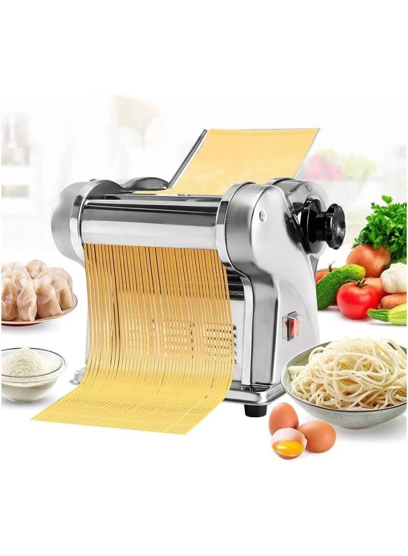 DENX DX3220 Electric Pasta Machine 130W – Stainless Steel Automatic Noodle Maker, Adjustable 1–4 mm Dough Thickness, Non‑Slip Base, Waterproof Switch - Image 2