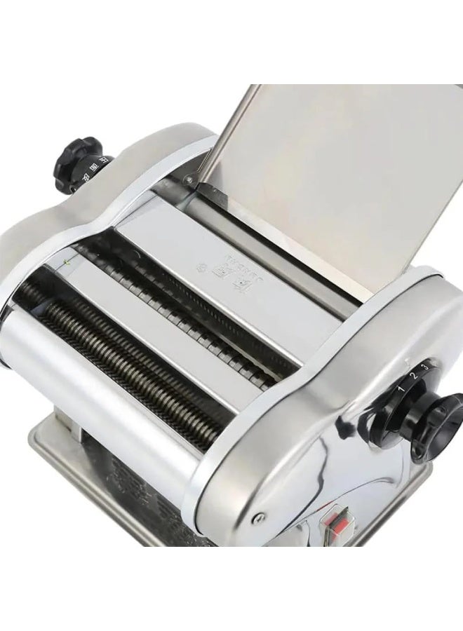 DENX DX3220 Electric Pasta Machine 130W – Stainless Steel Automatic Noodle Maker, Adjustable 1–4 mm Dough Thickness, Non‑Slip Base, Waterproof Switch - Image 3