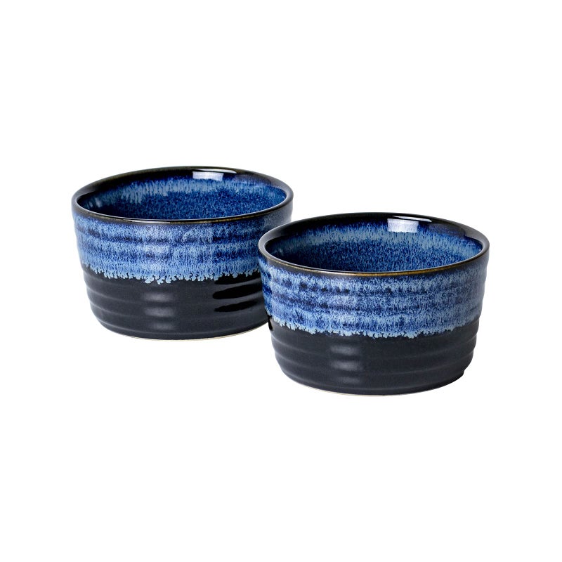 UNICASA Ramekin Set of 6, UNICASA 8 oz Creme Brulee Ramekins, Oven Safe Baking Set for Custard, Pudding, Souffle Cups, Light Green - Image 1
