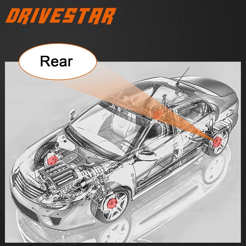 DRIVESTAR مجموعة DRIVESTAR 512349 من محور العجلات الخلفية والمحامل للمازدا CX-7 (2007-2012) - Image 3