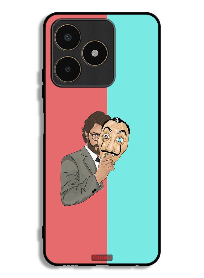 Tolwak Realme C53 Protective Case Cover The Professor Art - Image 1