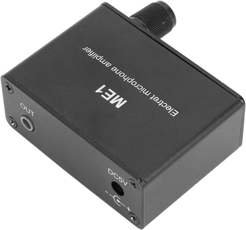مضخم ميكروفون إلكتريت Semme Gain 0-20dB لميكروفون مكثف مع مخرج 3.5 مم مسبق تضخيم لتحسين الصوت يعمل بتيار مستمر 5-12 فولت - Image 4