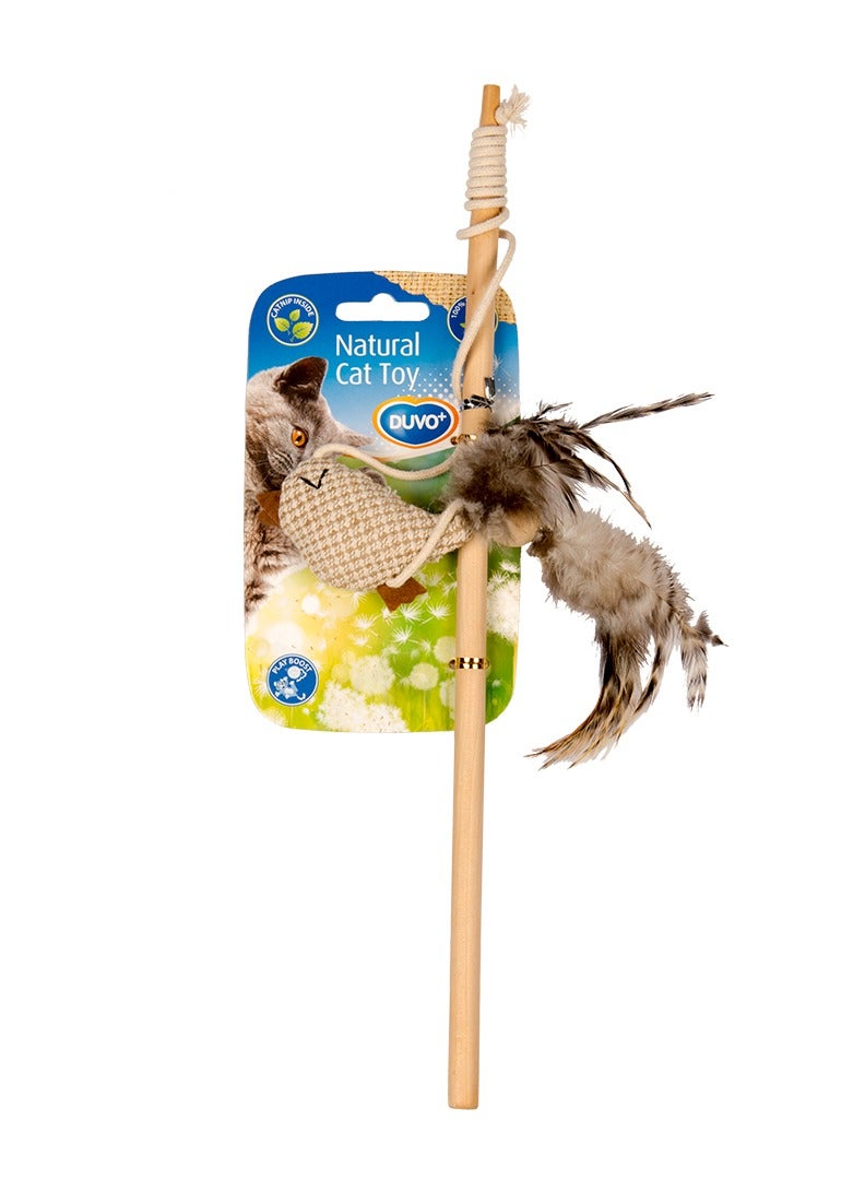 duvo Plus Assortment Teaser Nature Toy For Cats - Image 2