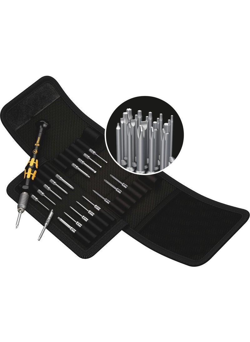 Wera K. Compact 20 ESD Micro Screwdriver Set with Bag 05073671001  - Image 3