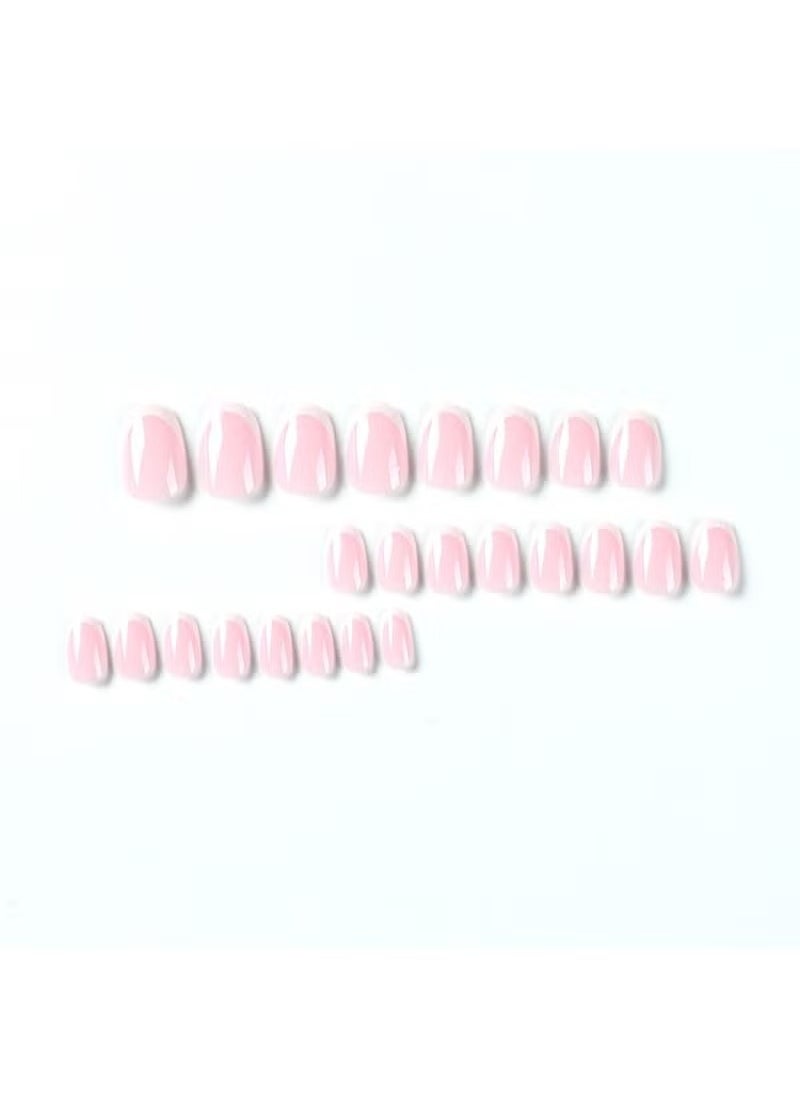 Simple White Short Fake Nails 24Pcs - pzsku/Z6C20AAC88890D47D7D80Z/45/_/1728392867/3fb520c7-8255-4d51-a46b-87074fe4a775