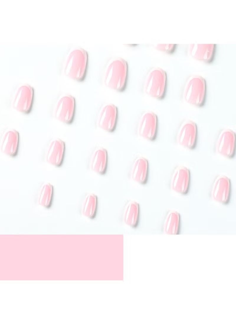 Simple White Short Fake Nails 24Pcs - pzsku/Z6C20AAC88890D47D7D80Z/45/_/1728393104/02d28e68-5b88-402c-86ff-a97d29f60360