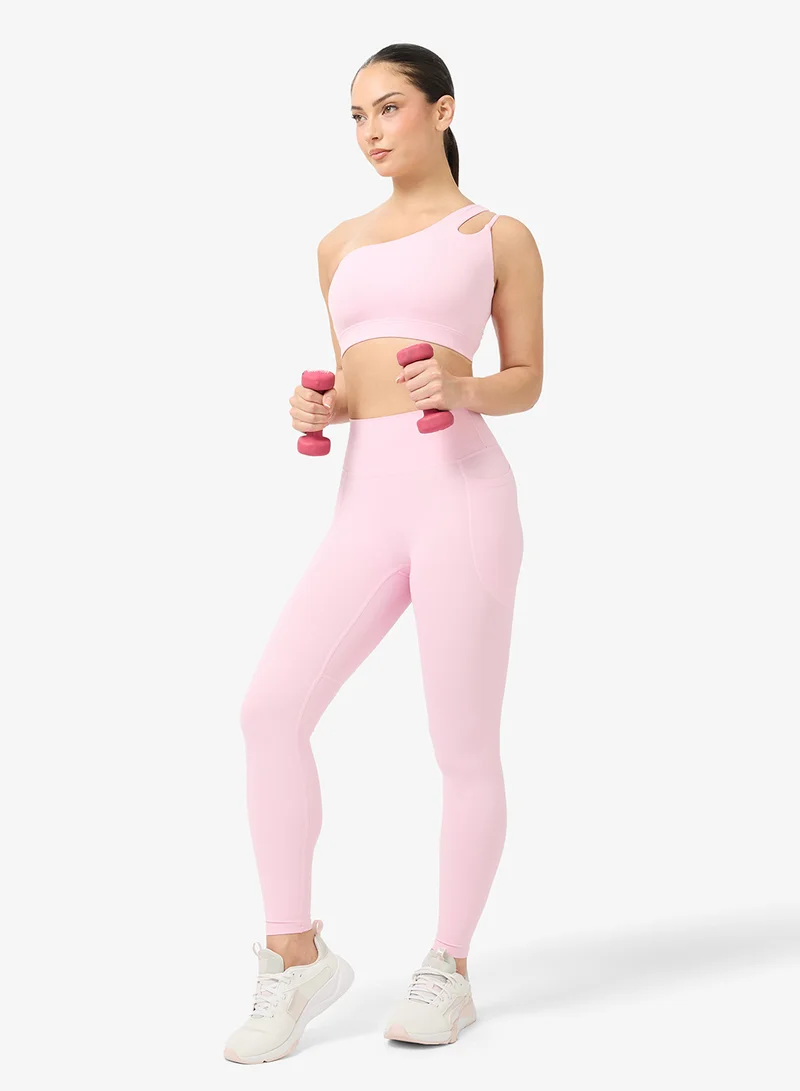 FRWD  Soft Touch Seamless Tank Top with Cutout Back Detail & Legging Set for Women | Best Price UAE