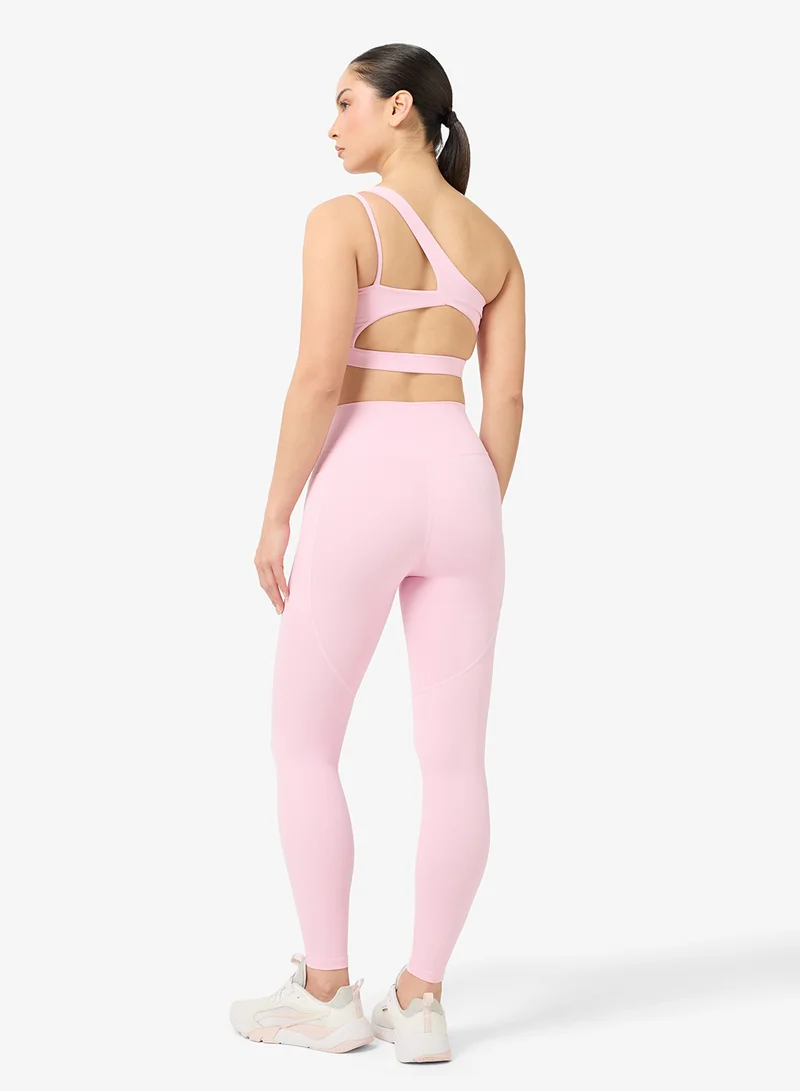 FRWD Soft Touch Seamless Tank Top with Cutout Back Detail & Legging Set