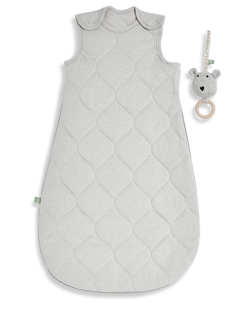 Quilted Sleeping Bag 2.5 Tog 350 G 6 To 18 Months Dove
