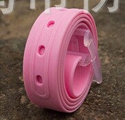 Adjustable Silicone No-Metal Belt White 17 - Image 4
